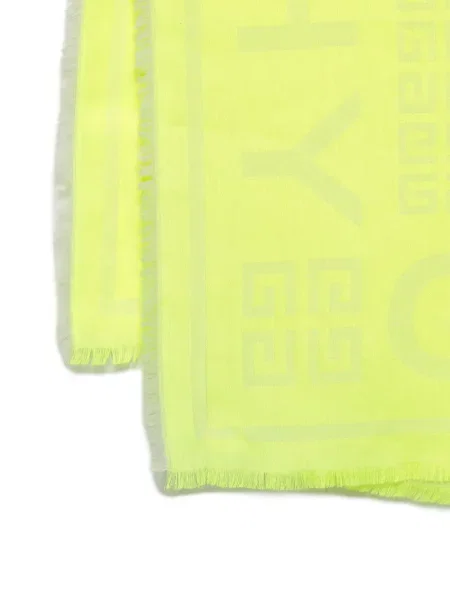 Fular Givenchy din jacard galben