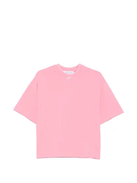 Tricou Marie Adam-leenaerdt cu funde roz