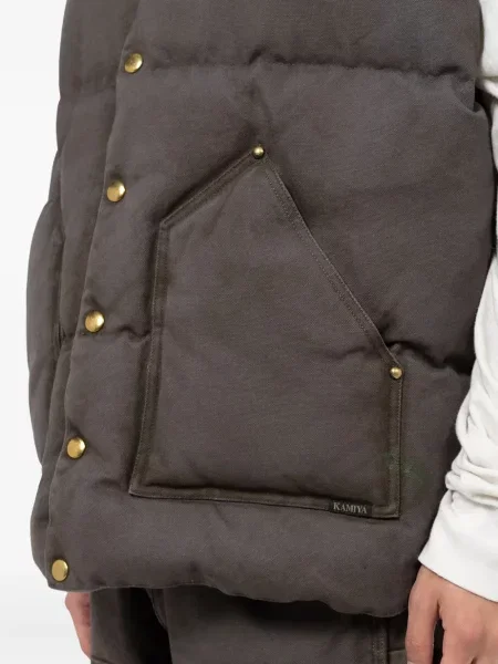 Vestă din puf Kamiya gri