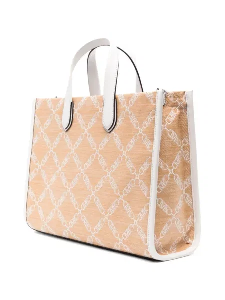 Jacquard shopper torbica Mmk s autogramom