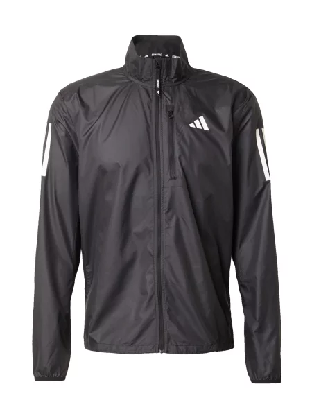 Adidas Performance jachetă de alergare Own the Run de tranzitie negru