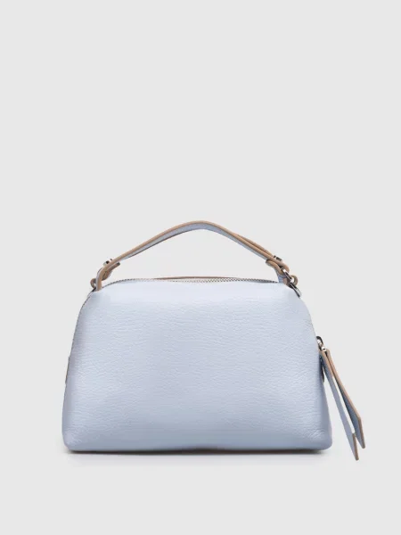 Шкіряна сумка крос-боді Alifa Gianni Chiarini блакитна