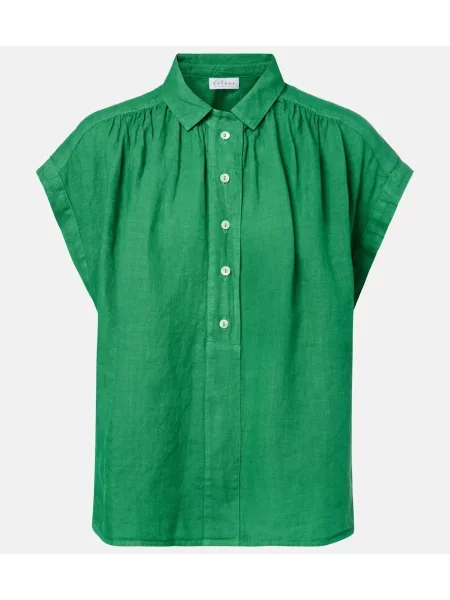 Top Velvet de in verde