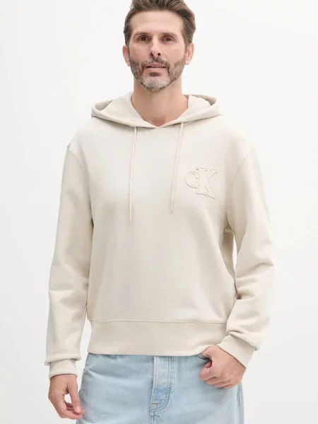 Calvin Klein Jeans hanorac de bej