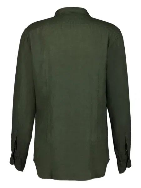 Cămașă Boglioli de in verde