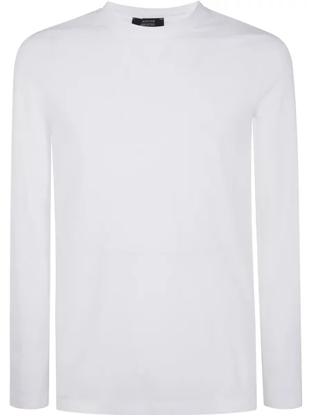 Tricou mânecă lungă Zanone alb