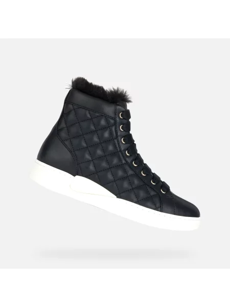 Sneakerși Geox negru