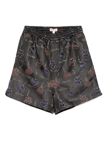 Pantaloni scurți Masu negru