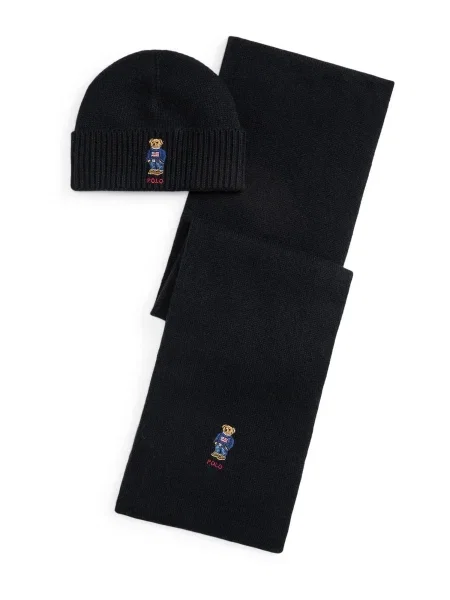 Fular Polo Ralph Lauren de lână negru