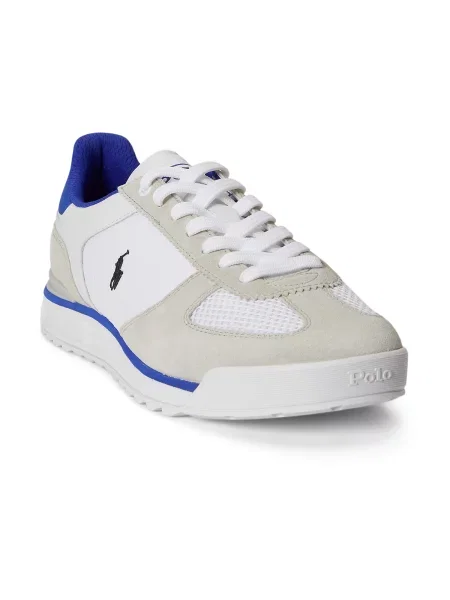 Polo Ralph Lauren Nizke superge VARICK kraljevo modra / greige bela