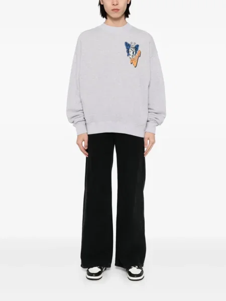 Hanorac cu glugă Off-white alb