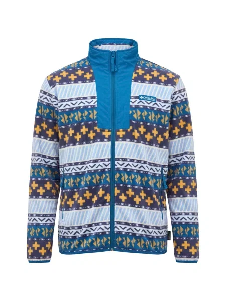 COLUMBIA Jachetă fleece funcțională Sequoia Grove™ II / bleumarin / deschis / galben albastru