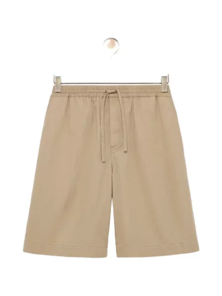 Pantaloni scurți Loewe cu broderie cu cordon