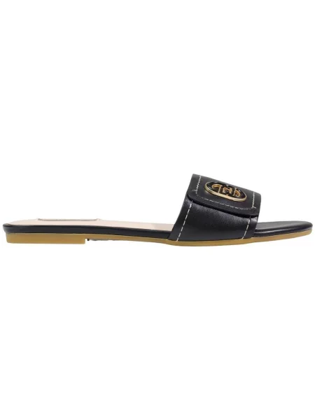 Liu Jo De piele șlapi SANDY 03 negru