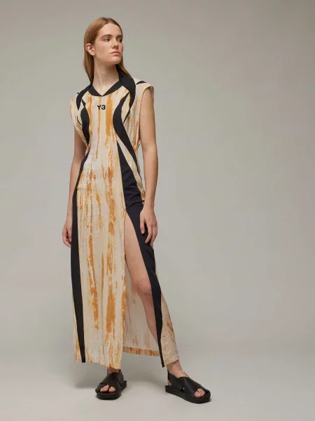 Сукня максі adidas принт