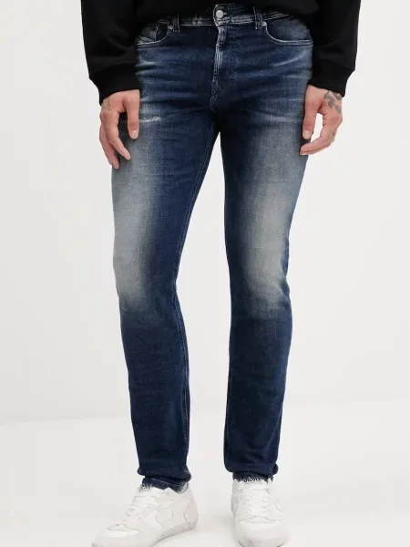 Kavbojke Diesel SLEENKER modra