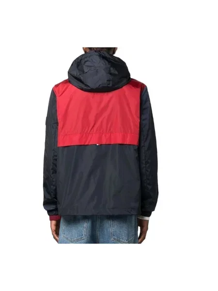 Geacă Tommy Hilfiger albastru