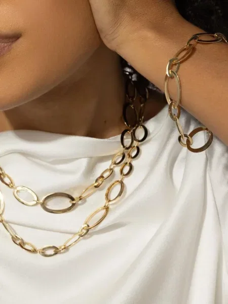 Brăţară Brooks Brothers galben