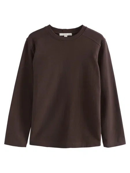 Next Tricou ciocolatiu