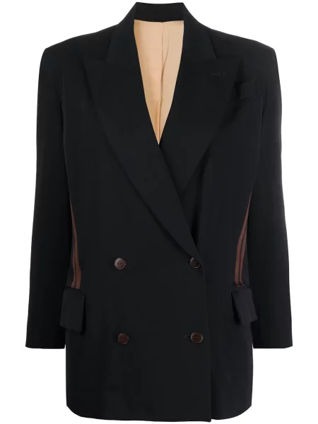 Pruhovaná bunda Jean Paul Gaultier Pre-owned modrá