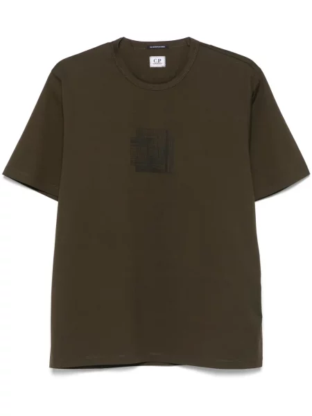 Tricou C.p. Company cu imagine verde