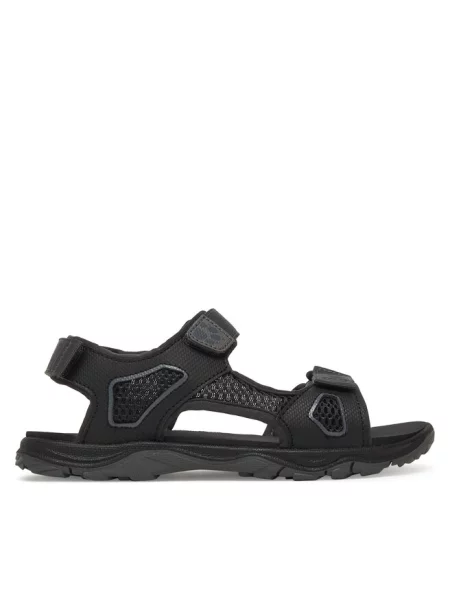 Sandały Jack Wolfskin czarne