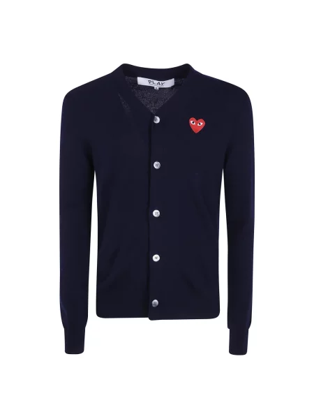 Kardigan Comme Des Garcons Play niebieski