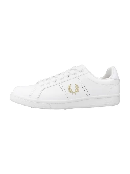 Pantofi Fred Perry din piele alb