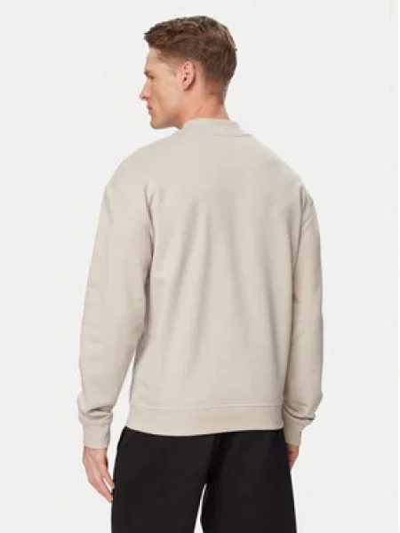 BOSS dukserica loungwear muška pamukna bež