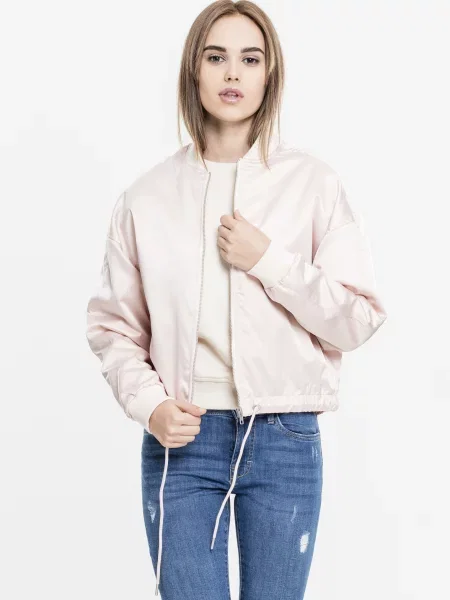 Satynowa bluzka Uc Ladies biała