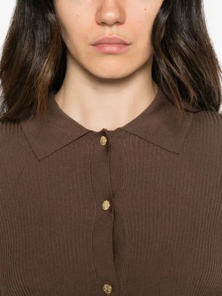 Cardigan 's Max Mara tricotate maro
