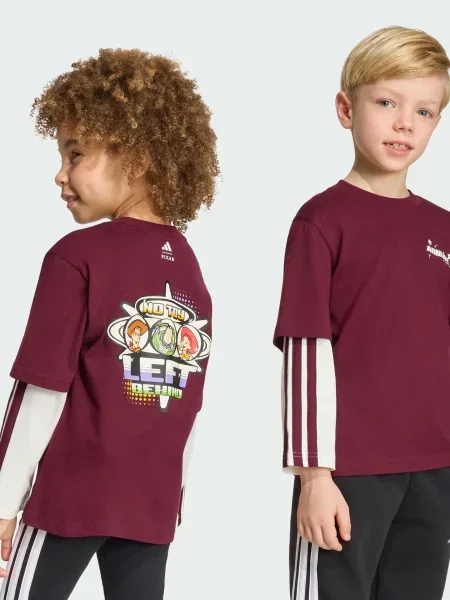 Лонгслив Adidas фиолетовый