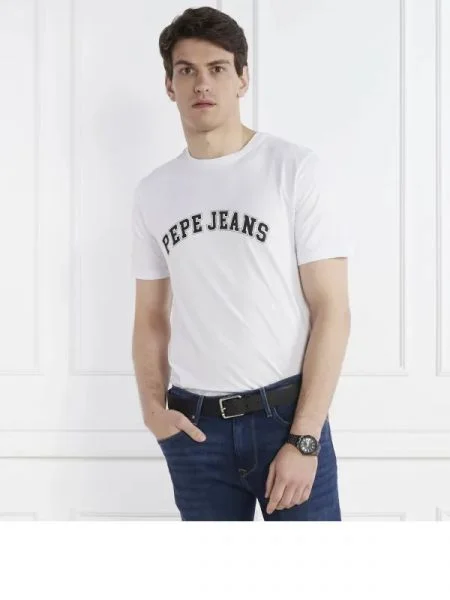 Pepe Jeans London Póló CLEMENT fehér