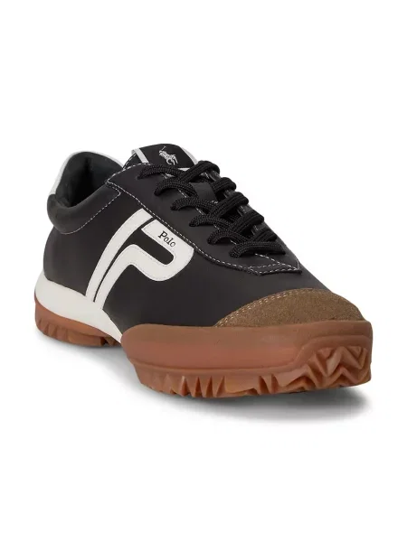Polo Ralph Lauren Tread Lw Tp маратонки дамски от кожа черно