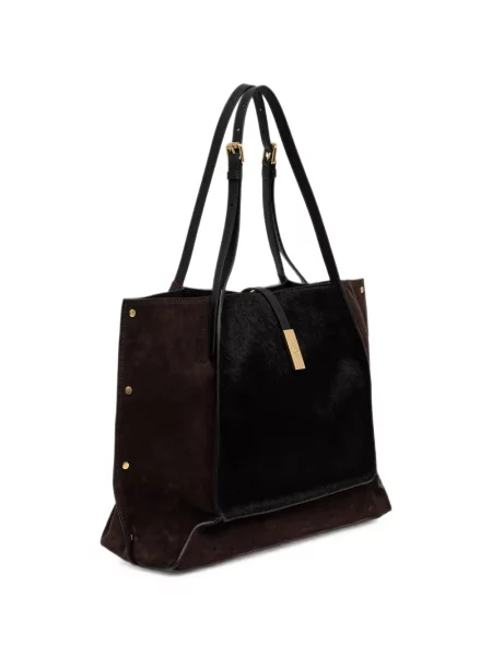 Geantă shopper Pollini maro