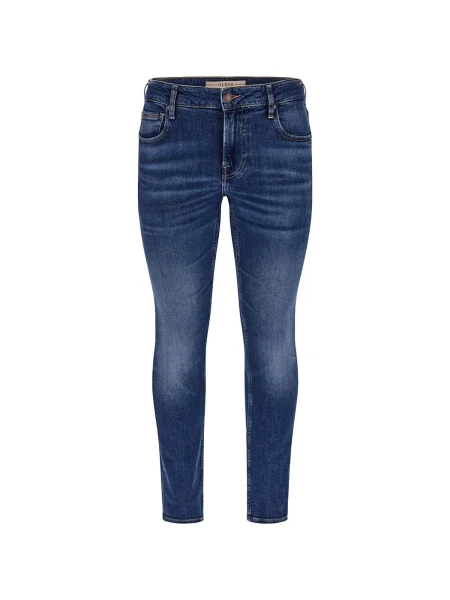 Blugi skinny Guess skinny fit albastru