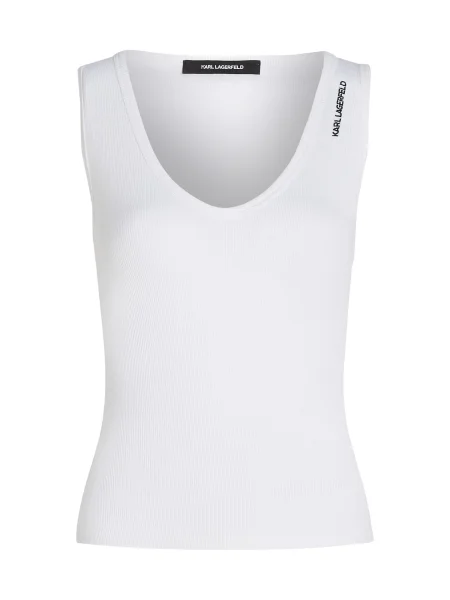 Top Karl Lagerfeld biela