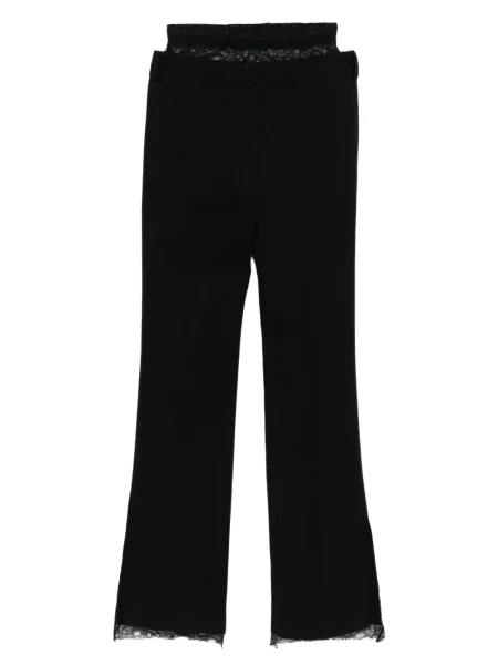 Spodnie Almaz koronkowe czarne