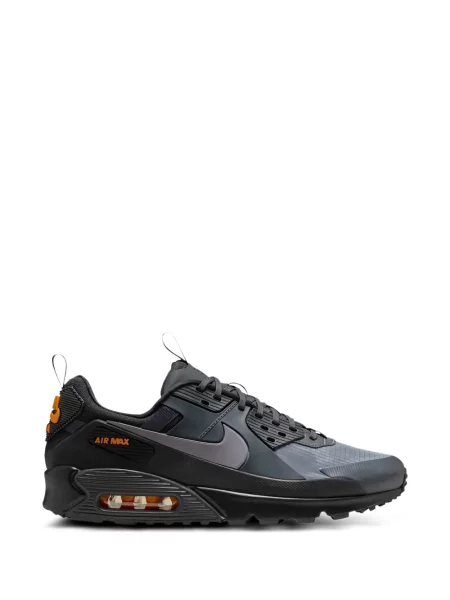Sneakerși Nike Air Max 90 cu șireturi din dantelă gri