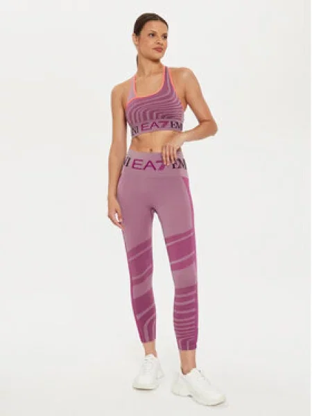 Podprsenka Emporio Armani Medium/High Support Seamless fancy toadstool růžová