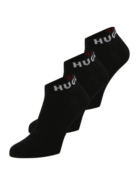 HUGO Red Șosete negru alb