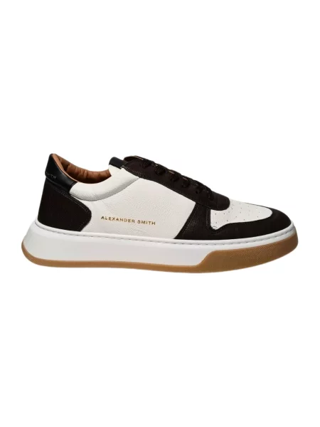 Sneakersy Alexander Smith skórzane białe