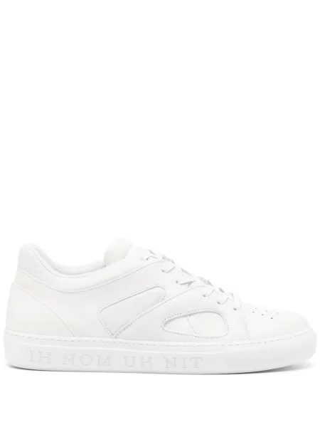 Sneakerși Ih Nom Uh Nit cu șireturi din piele alb