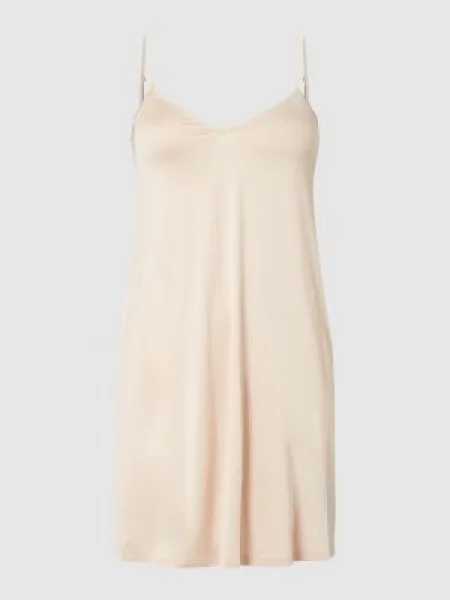 Halka z satyny model ‘Satin Deluxe’ Hanro beżowa