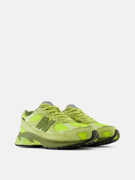 Замшеві Жіночі Кросівки повсякденні New Balance зелений