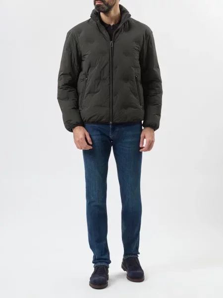 Пуховик Emporio Armani зелений