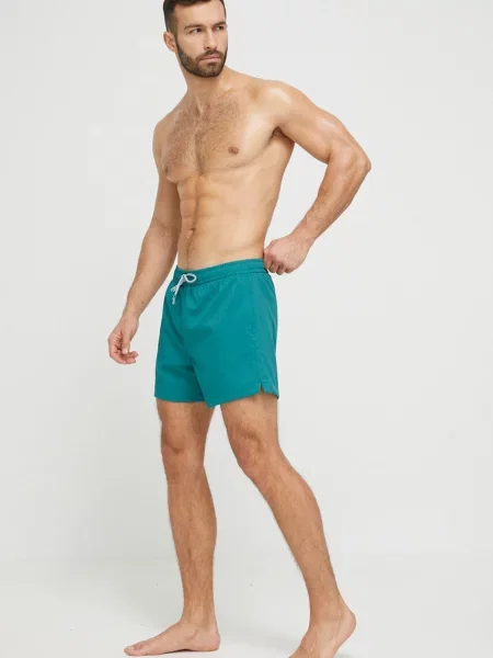 Плувни шорти Abercrombie & Fitch зелено