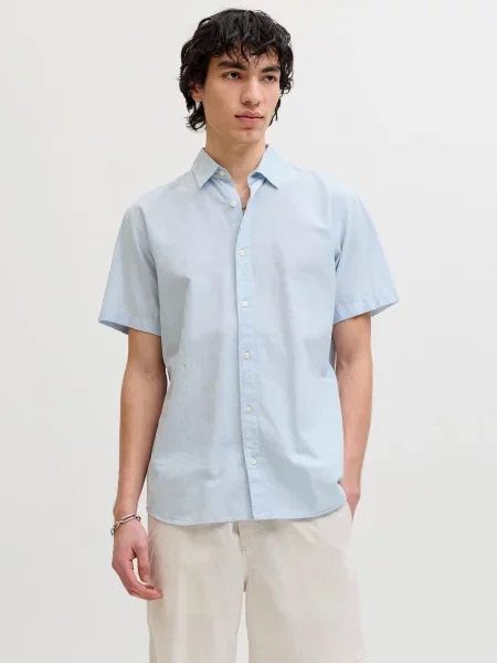 JACK & JONES Košeľa JJEBREEZE svetlomodrá