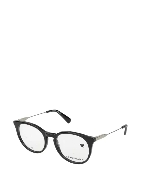 Ochelari de soare ovali Longchamp negru
