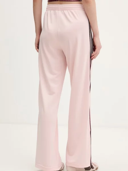 ADIDAS ORIGINALS Pantaloni Firebird / roșu vin roz